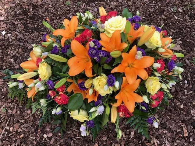 Floral tributes for funerals